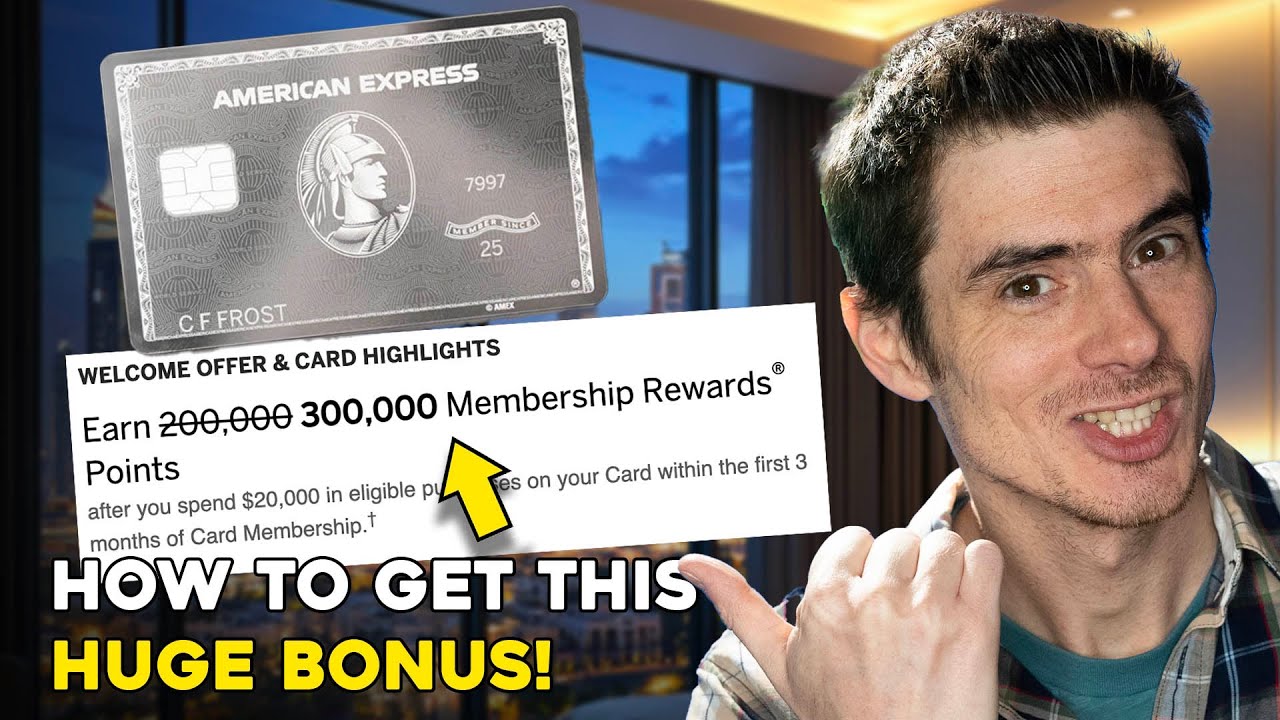 Amex Platinum Refresh — как получить бонус в размере 300 тыс.!
