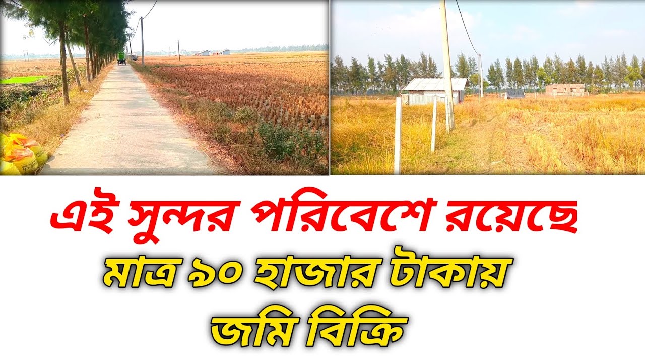 Land For Sale | শহর কোলকাতা থেকে খুবই কাছে গ্রাম পরিবেশের মাঝে রয়েছে কম দামের মধ্যে জমি বিক্রি