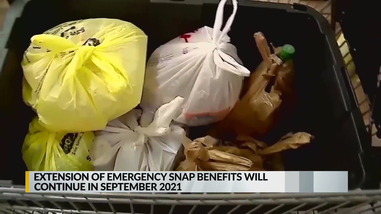Extension of emergency SNAP benefits will continue in September 2021