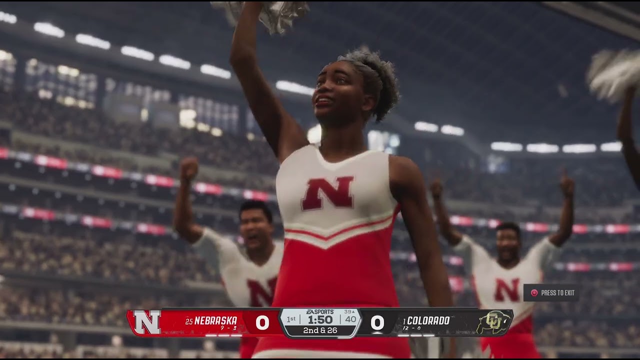 #25 Nebraska vs #1 Colorado 2031 BigXII Championship Game