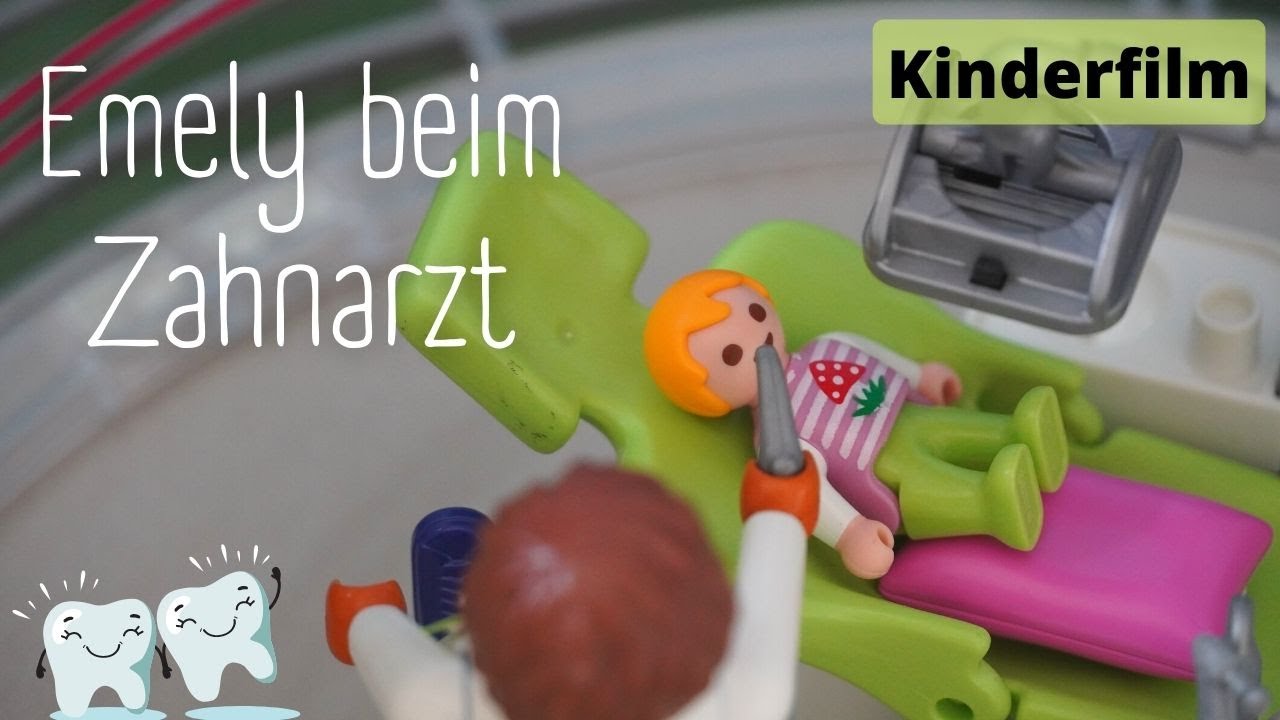 Emely beim Zahnarzt🦷//Playmobil Geschichte für Kinder//Familie Bäcker