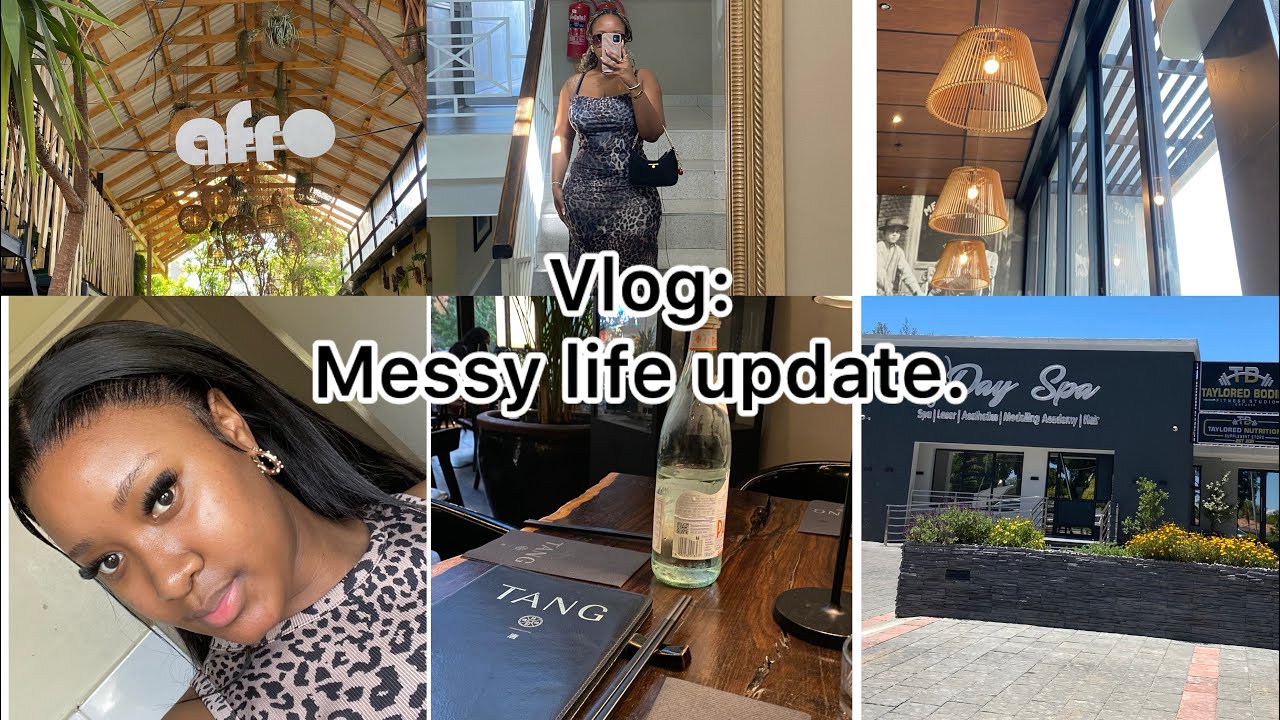 VLOG: DATE @ AFROBRAAI | NEW HAIR | SHOPPING WITH MY PARTNER |  FILL UP | SPA DATE AND MORE