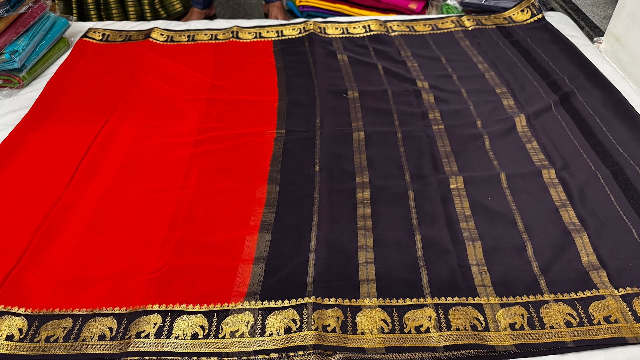 Bangalore Wholesale Society Pure Mysore Silk 50%Discount Saree Collection|Instalment Payment Avl