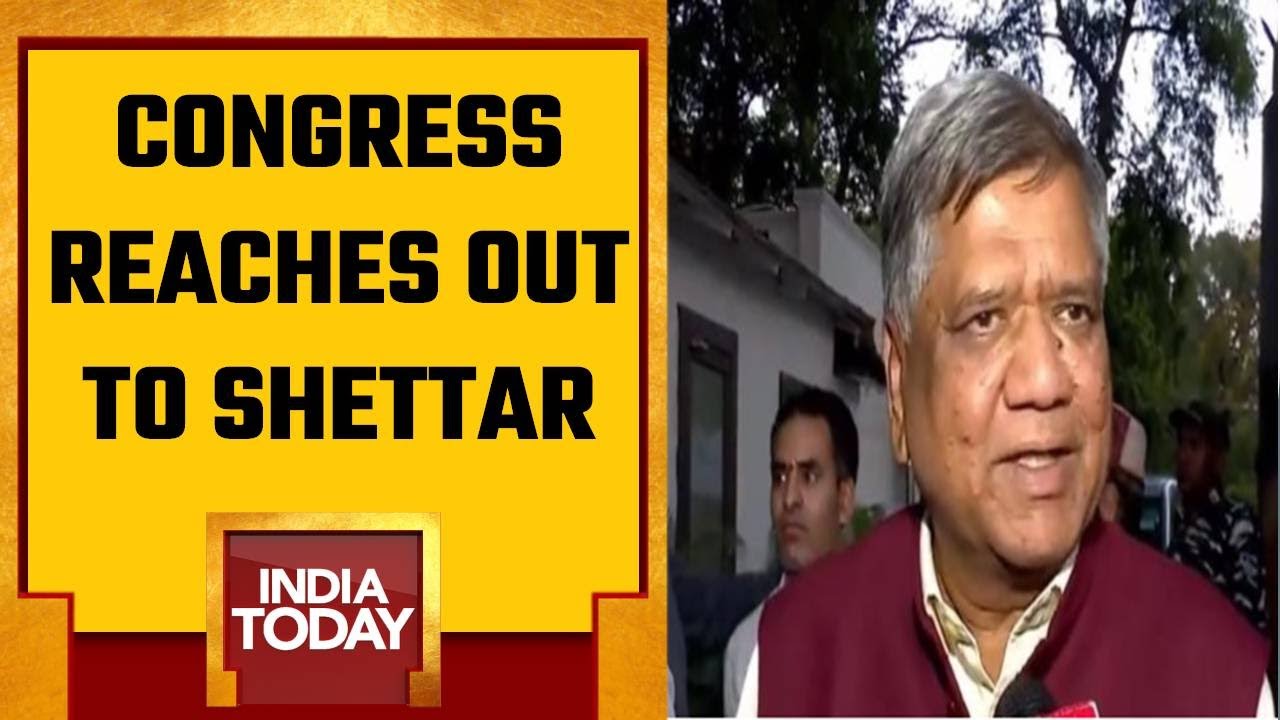 Congress Reaches Out To Jagadish Shettar After The Former BJP Leader Quit The Party