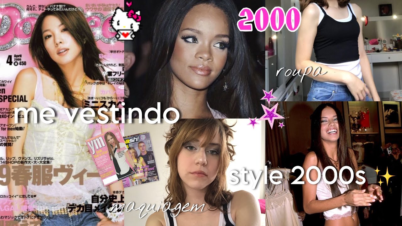 ME VESTINDO COMO NOS ANOS 2000!! 💐✨