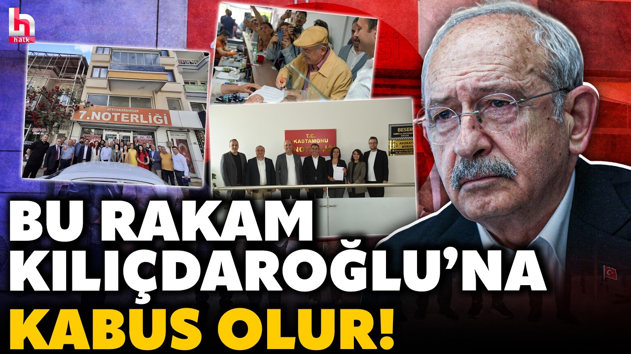 SON DAKİKA! İlk imza bu sabah 08.00&rsquo;de verildi&hellip; 24 saat dolmadan 700&rsquo;den fazla delege imza verdi!