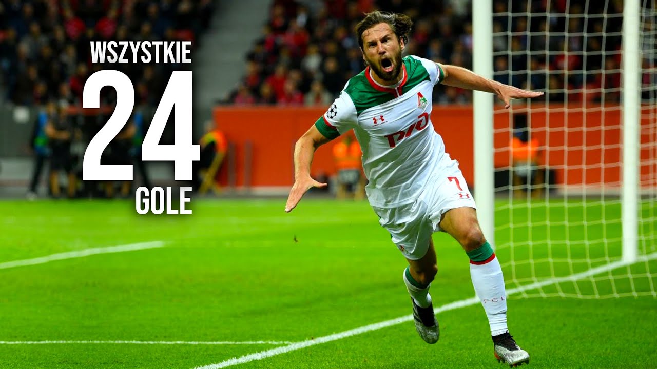 Grzegorz Krychowiak - Wszystkie 24 Gole dla Lokomotiw Moskwa