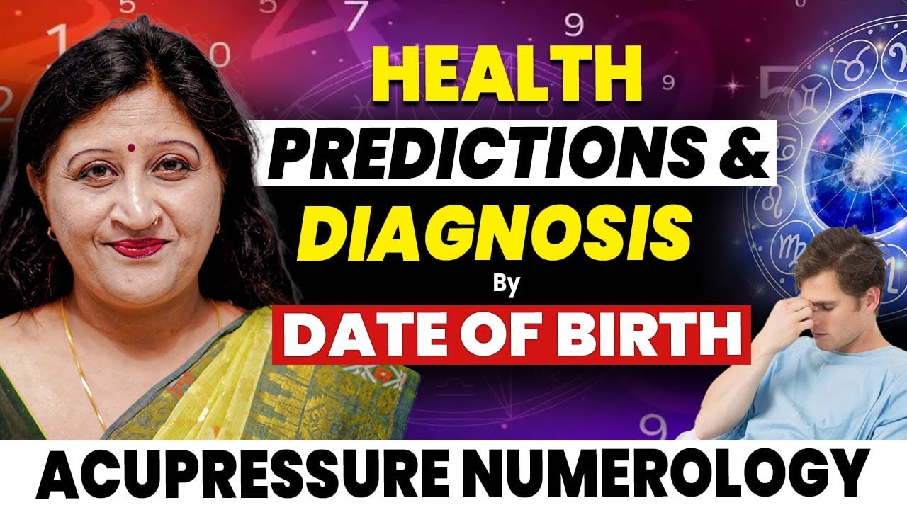 How To Predict & Diagnose Health Problems By Numerology | Free Numerology Acupressure Live Training