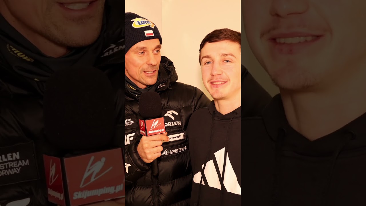 Piotr Żyła 🇵🇱 🤝 Jewhen Marusiak 🇺🇦