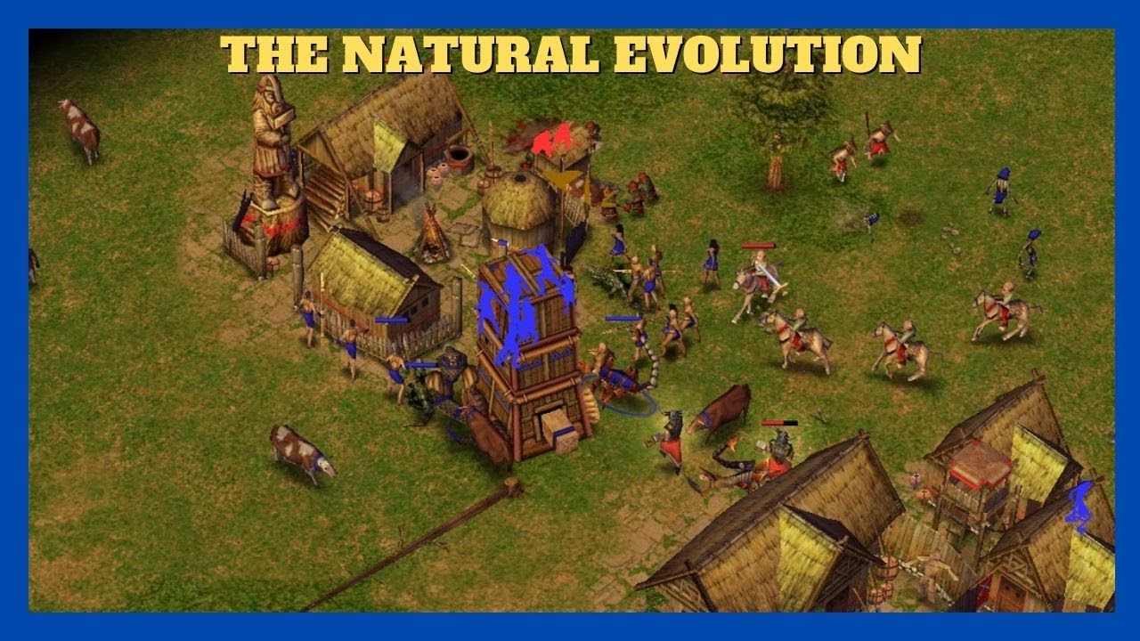 Set and Villager Rush: A Love Story #aom #ageofempires