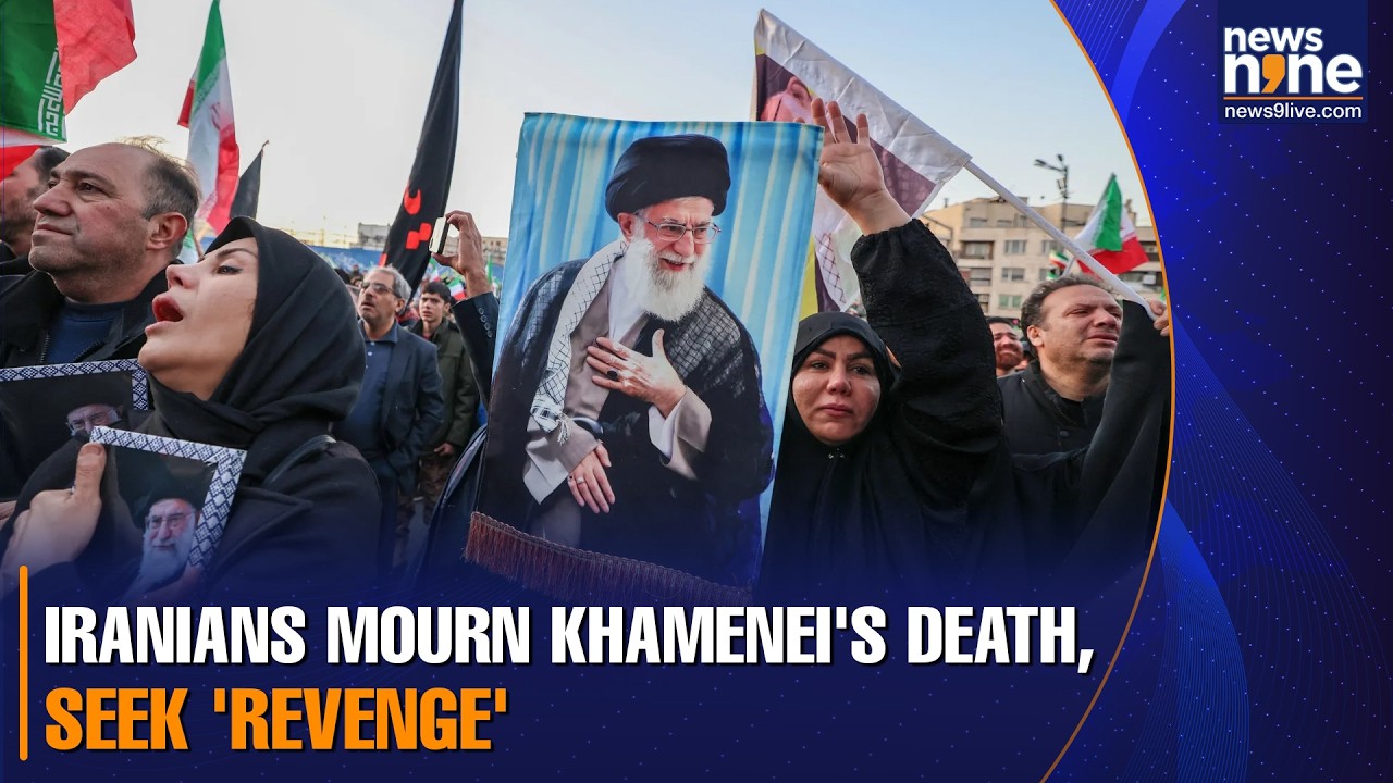 Will rip them apart: Iranians mourn Supreme Leader Ali Khamenei's death