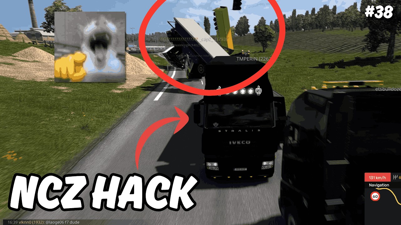 NCZ HACK IN TRUCKERSMP | RAINING TRUCKS ☂️ | EXPLOIT TROLLING #38