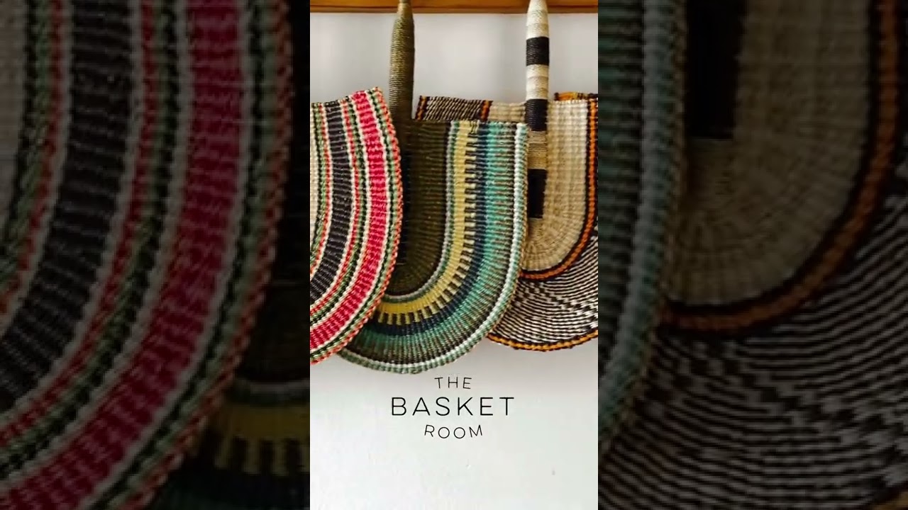 Create Your Woven Wonderwall | Decorative Wall Fans | The Basket Room 