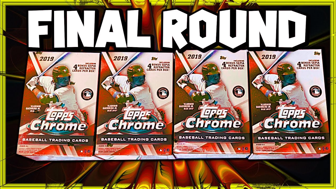 Last Four 2019 Topps Chrome Blaster Boxes & CASE RECAP
