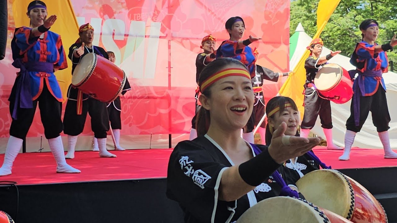 2024.05.18 『海の声』 琉球國祭り太鼓 東京支部  OKINAWAまつり   ハイサイステージ12時30分～