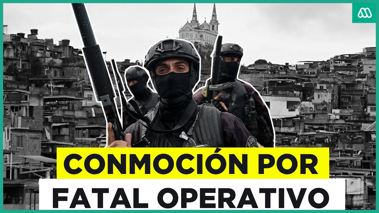 Brutal operaci&oacute;n policial en favelas: Brasil conmocionado tras violenta jornada en R&iacute;o de Janeiro