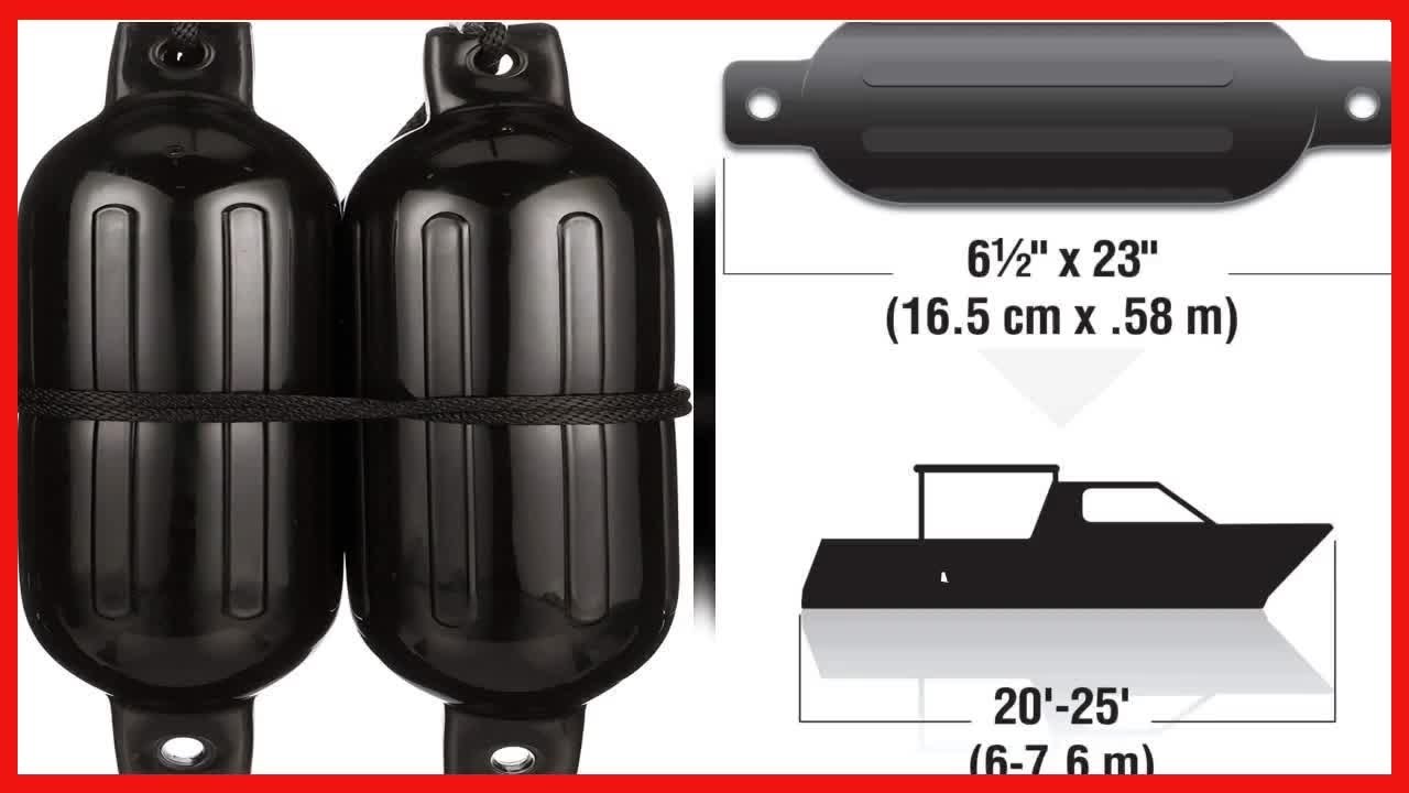 Reliable Inflatable Boat Fenders for Boats 20 25 Feet