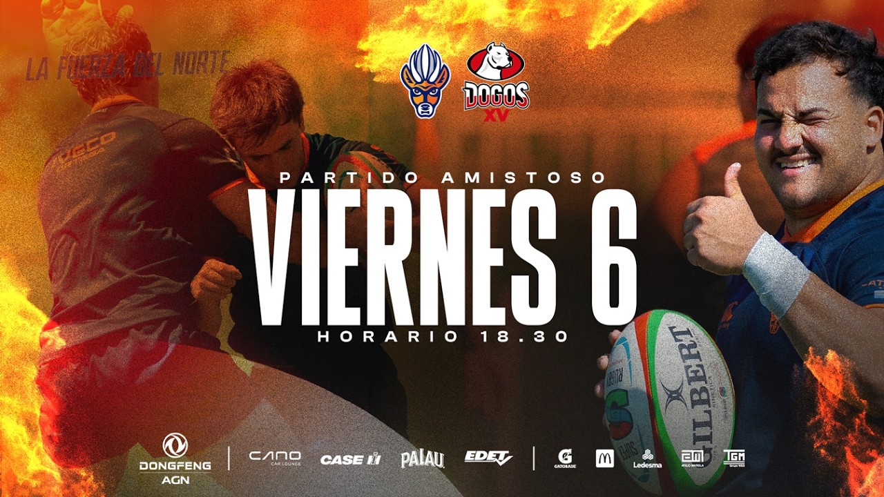 🏉 PARTIDO AMISTOSO – TARUCAS vs DOGOS XV