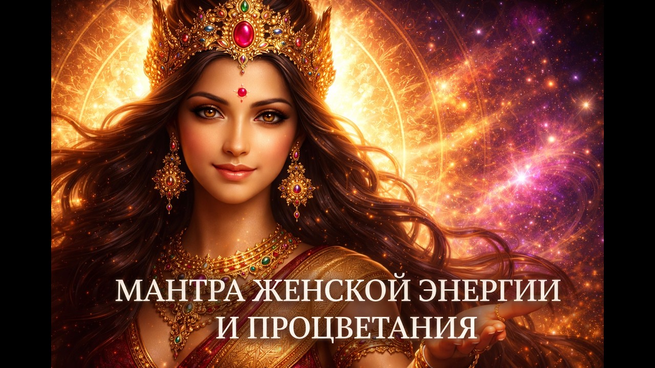 🕉 МАНТРА АДИ ШАКТИ • ПРОБУЖДЕНИЕ БОЖЕСТВЕННОЙ ЖЕНСКОЙ ЭНЕРГИИ • ADI SHAKTI NAMO NAMO • LIVE