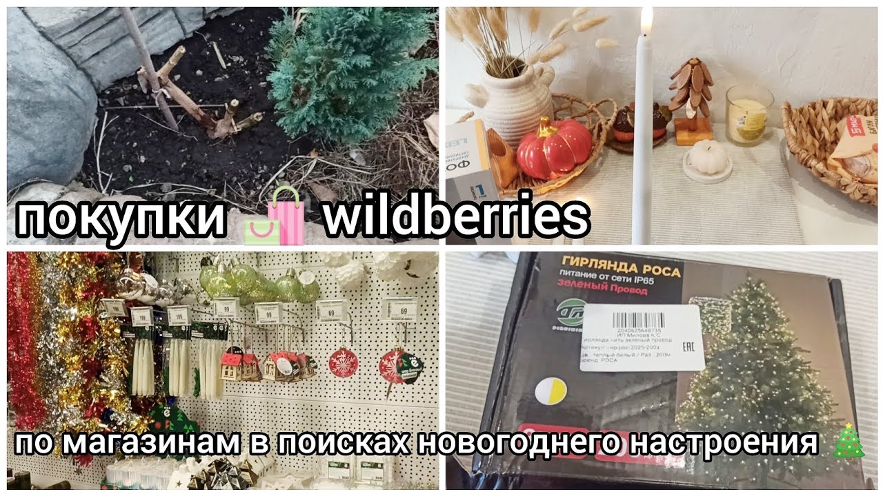 ПОКУПКИ WILDBERRIES 🛍 НОВОГОДНИЙ ШОППИНГ