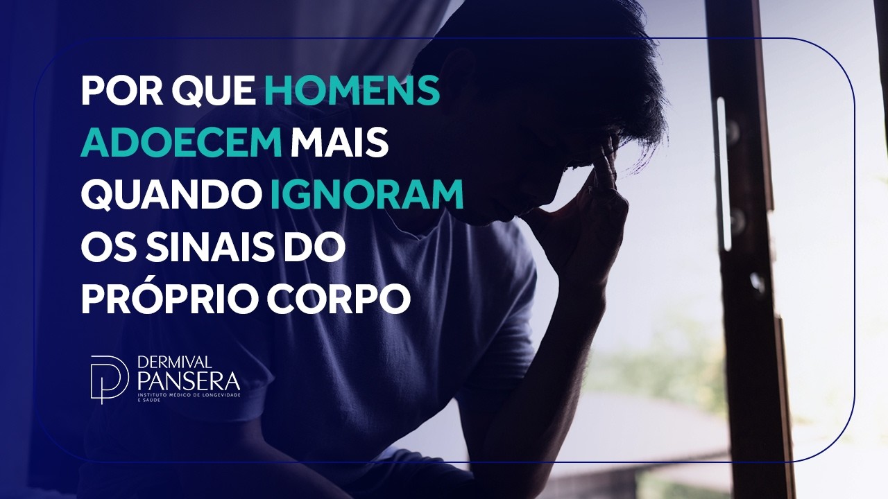 Por que homens adoecem mais quando ignoram os sinais do próprio corpo?