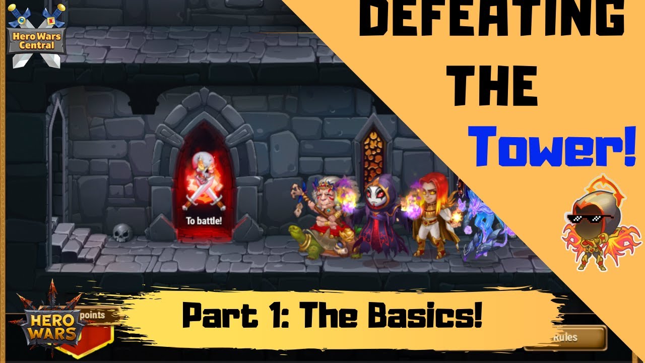 Hero Wars | Defeating The Tower! Part 1