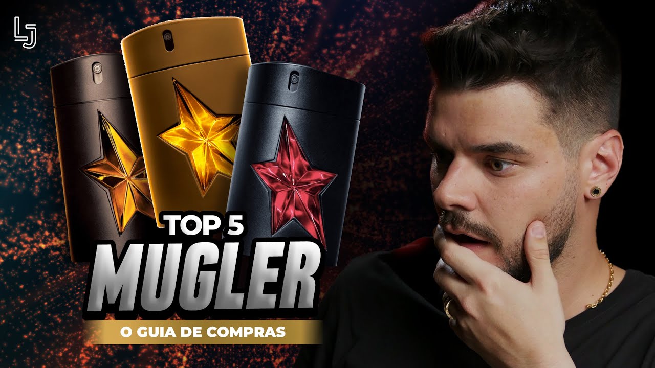 TOP 5 MELHORES PERFUMES IMPORTADOS MASCULINOS DA MUGLER - GUIA DE COMPRAS
