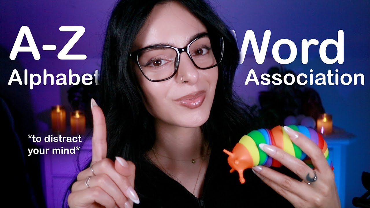ASMR A–Z Alphabet Game 💤 Soft Spoken Word Association ✨ Relaxing Mind Game for Sleep (Medium Pace)