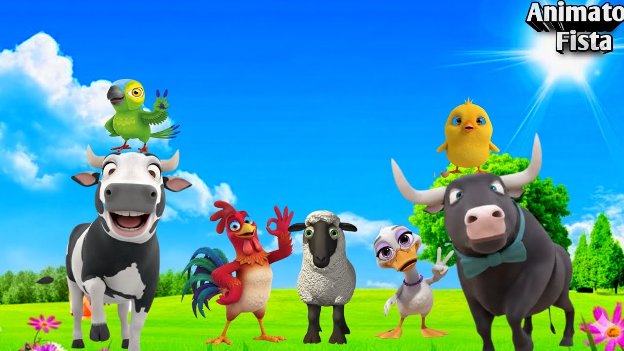 The Ultimate Farm Dance! 🐄🐐🐑 #full video 📷#AnimatoFiesta
