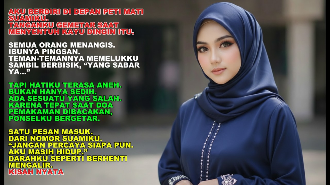 AKU MENGHADIRI PEMAKAMAN SUAMI, TAPI DIA MASIH HIDUP!!!