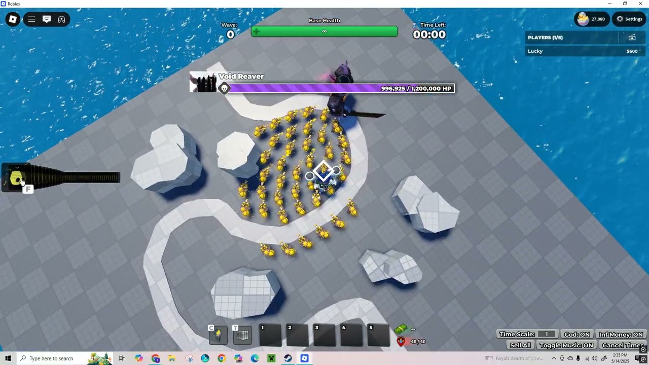 can the nerfed swarmer still solo a void reaver? (tds)