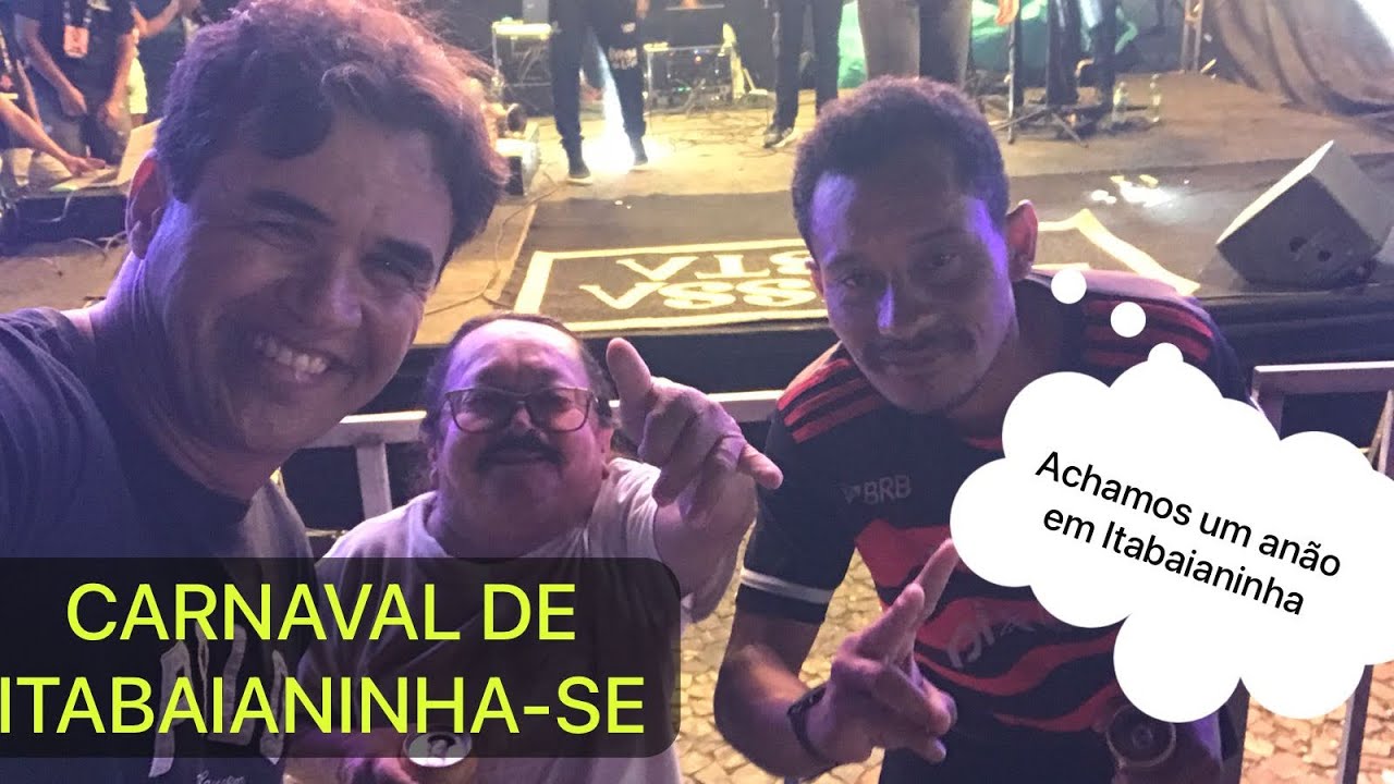 Carnaval de Itabaianinha-SE 2026, presença de Cléo Fueza e Arrascaeta 