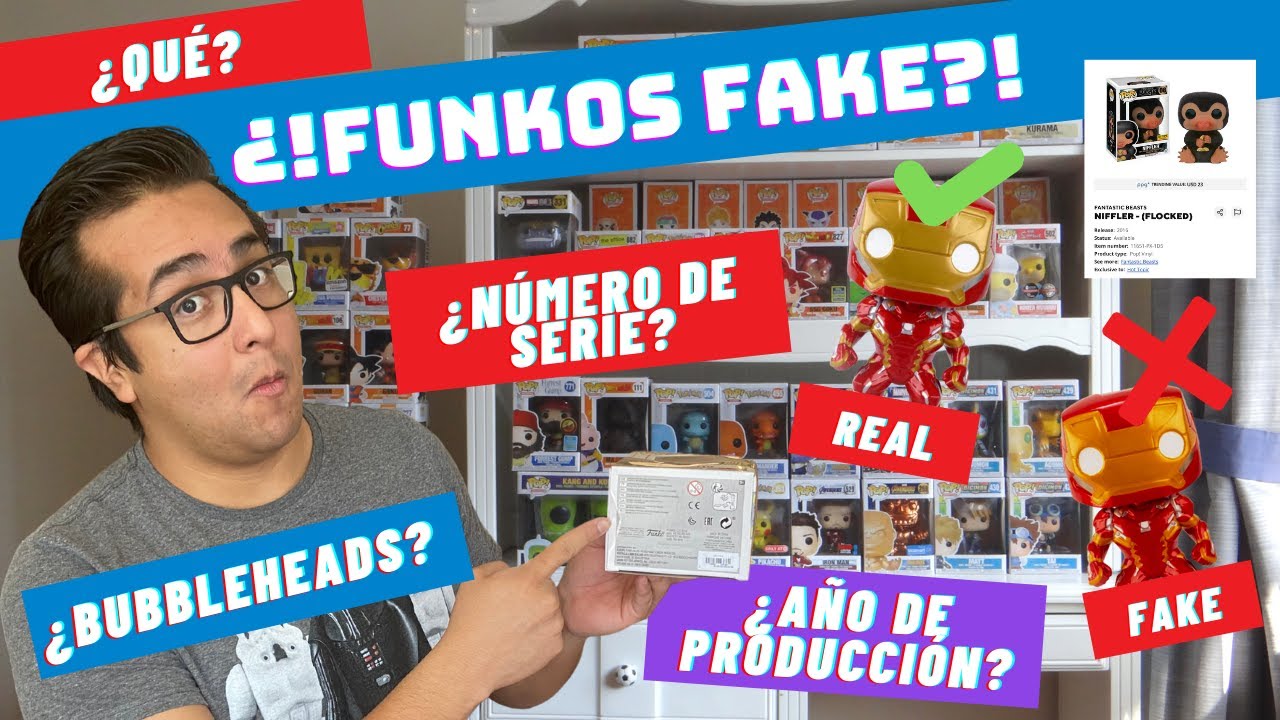 ¿Cómo saber si tus Funko Pop son Falsos? Los mejores consejos