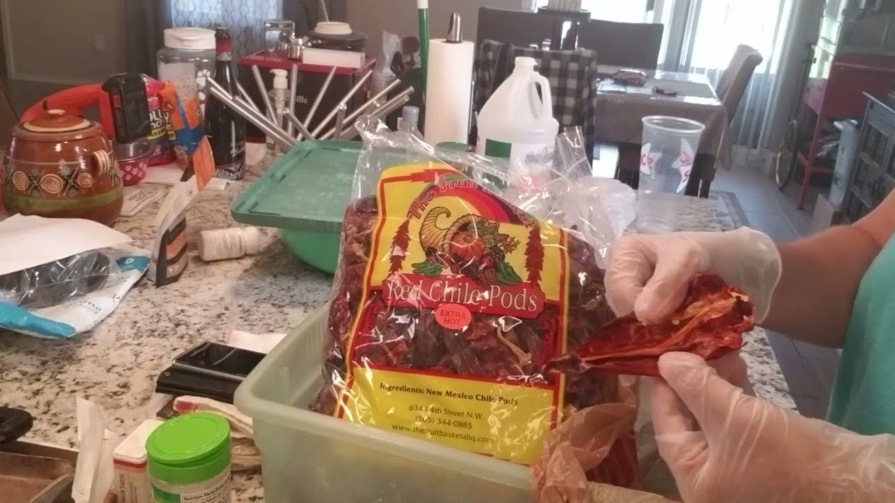 Red Chile From Pods