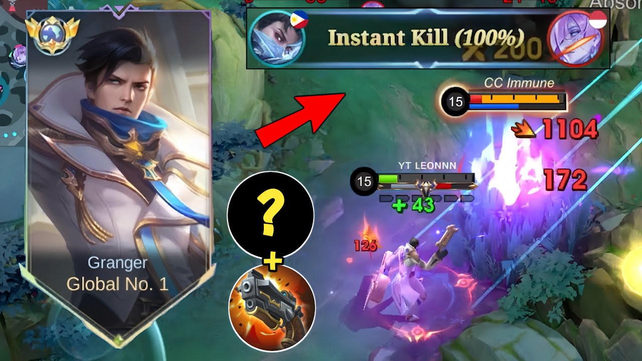 100% INSTANT KILL!!😱 GRANGER NEW 1 SHOT BUILD 2025 WTF DAMAGE
