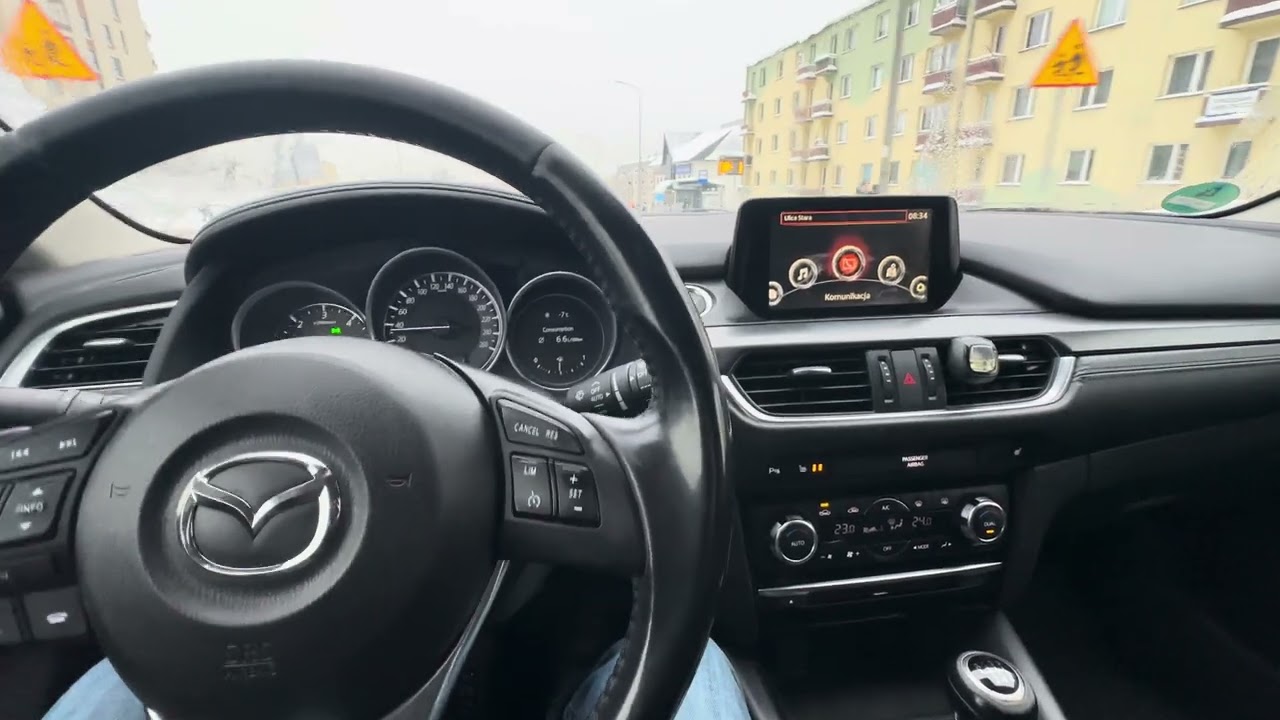 Mazda 6 AWD kombi 2.2 D i-Eloop Skyactive, prezentacja samochodu
