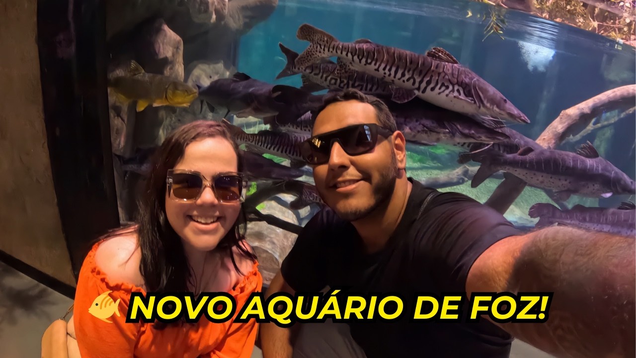 AquaFoz: VALE A PENA? 🐠 Conhecemos o Novo Aquário de Foz do Iguaçu