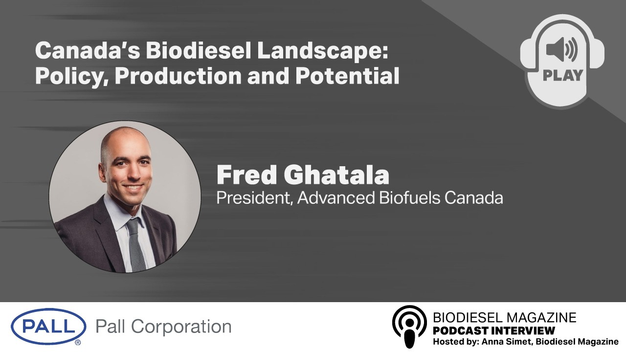 Canada’s Biodiesel Landscape: Policy, Production and Potential