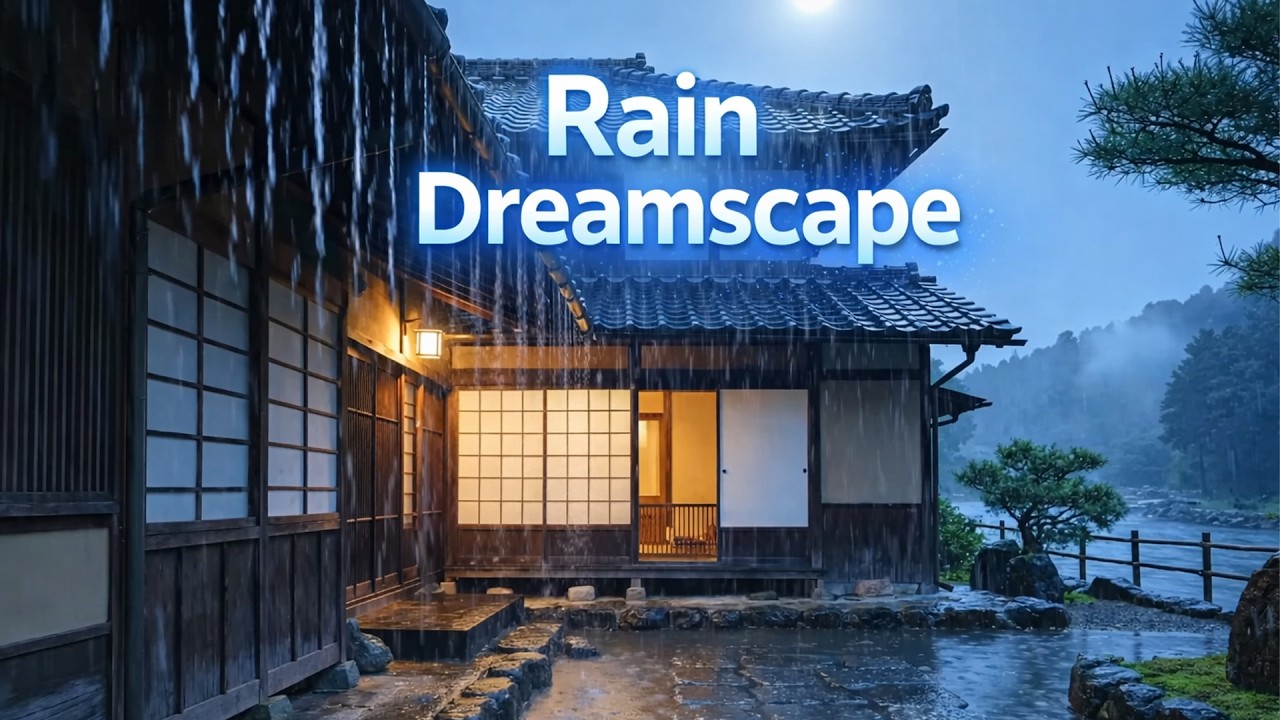 Fall Asleep Instantly – Relaxing Piano with Rain Sounds for Insomnia, Stress Relief and Anxiety