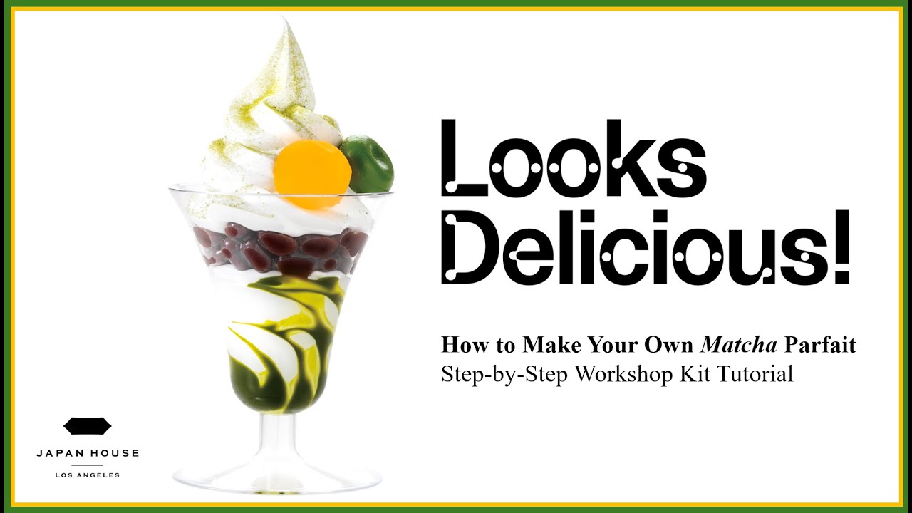 DIY Matcha Parfait | Fake Food Craft Kit Tutorial