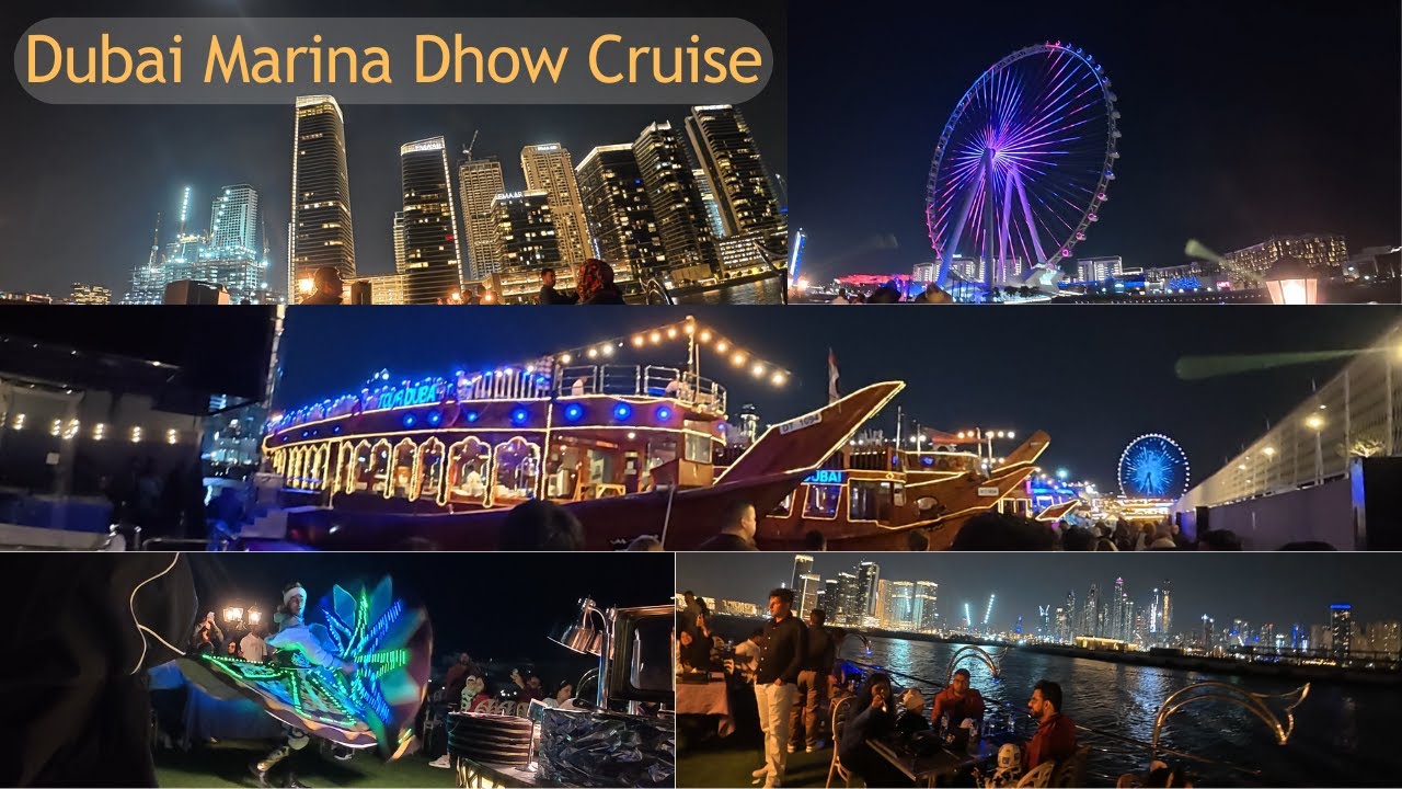 Dubai Marina Dhow Cruise 2025: Music, Dance, Buffet, Traditional Tanoura Dance & Many More