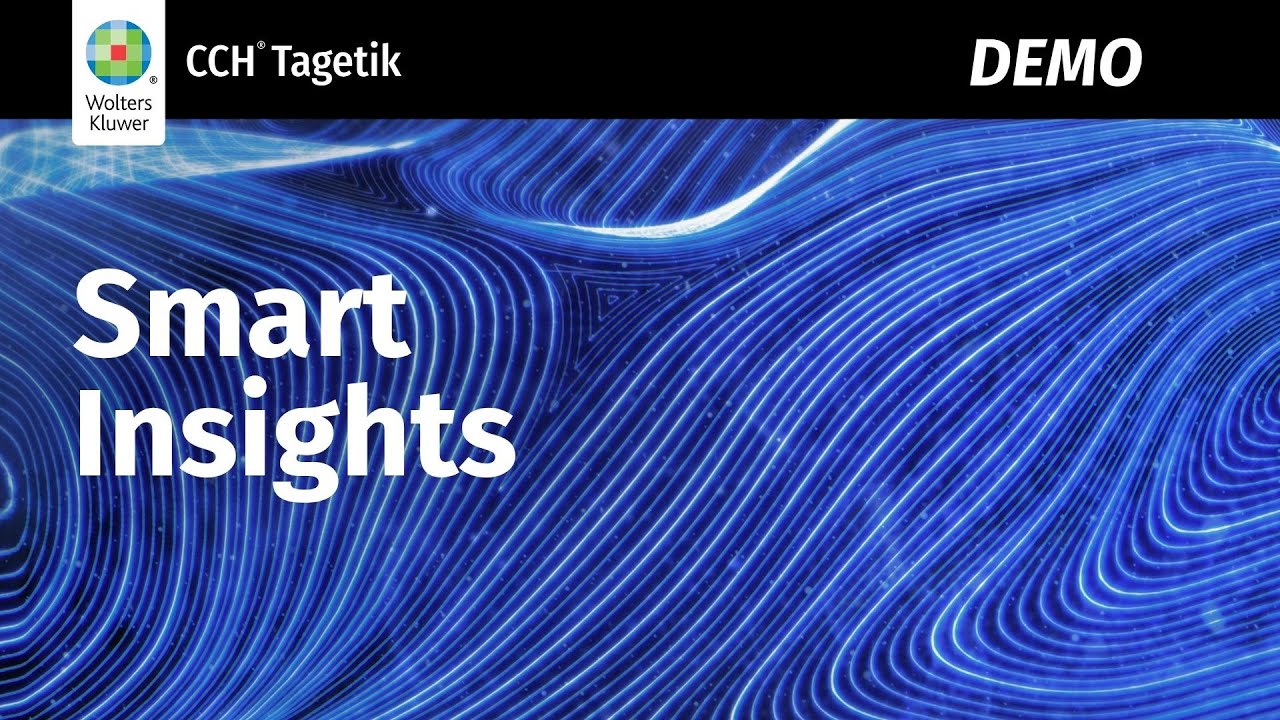 Accelerate your decisions with CCH Tagetik SmartInsight | Smart Insights demo
