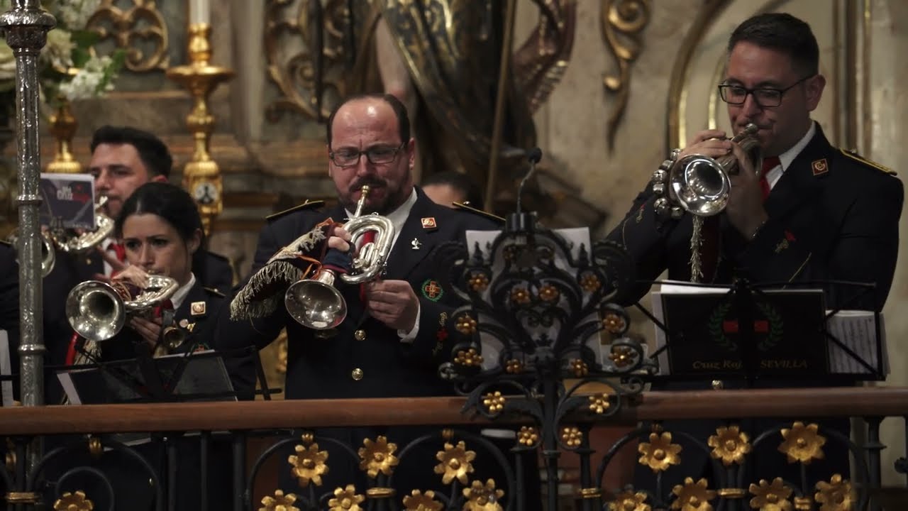 [4K] Se arrodilla Triana - David Hurtado | Banda Cruz Roja | Concierto Santo Ángel