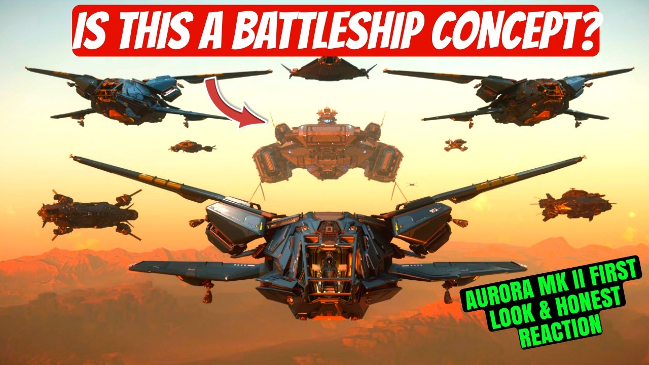 RSI Aurora Mk II: ПЕРВЫЙ ВЗГЛЯД 🚀 Стартовый корабль будущего в Star Citizen 4.7?!