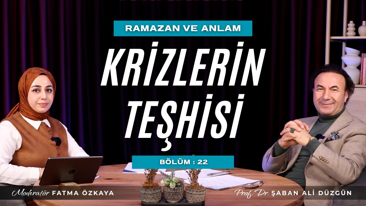 Bugün Müslümanlar Hangi Krizle Karşılaşıyor? | Prof. Dr. Şaban Ali Düzgün