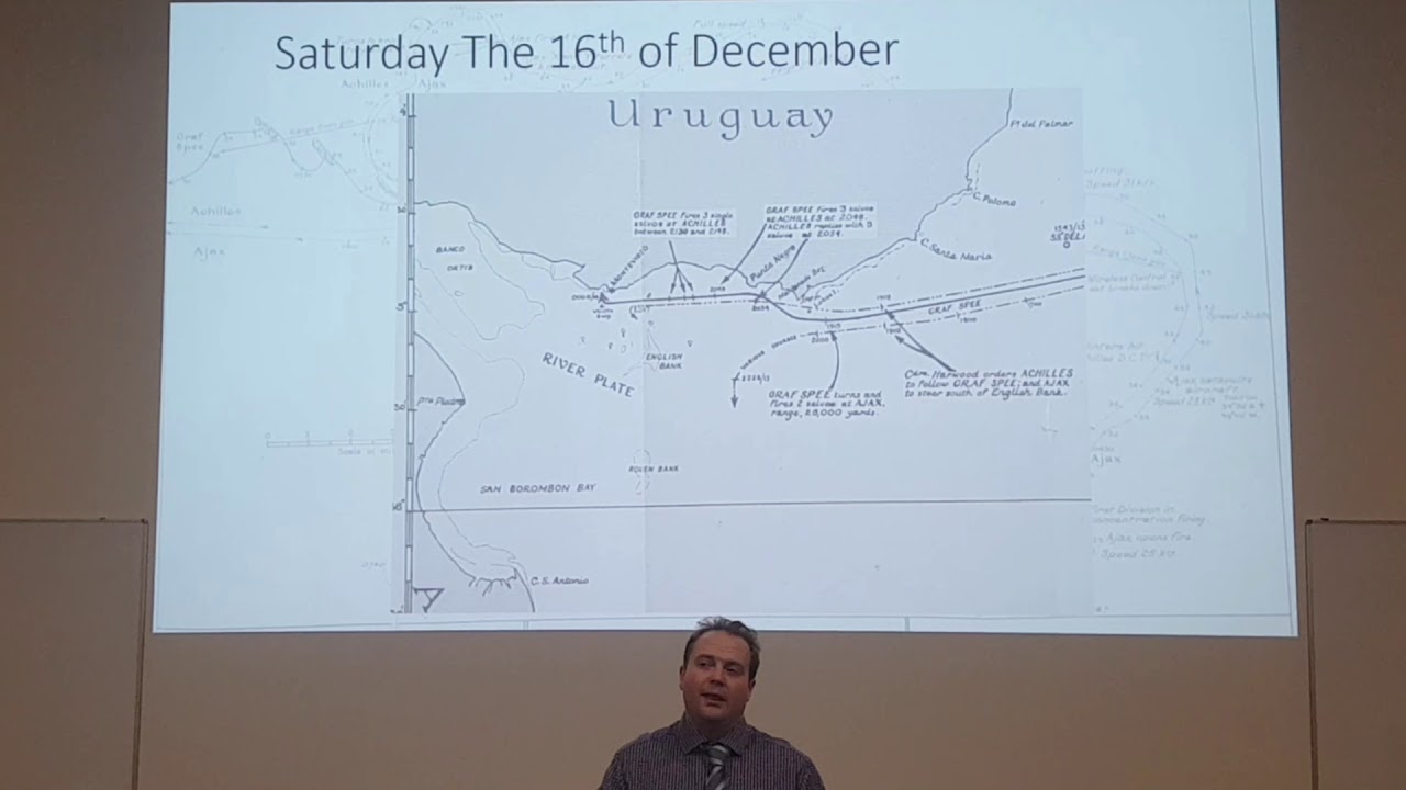 Day 3 of the Montevideo Diplomatic Battle, the 16th of December 1939 - A River Plate 80 Video