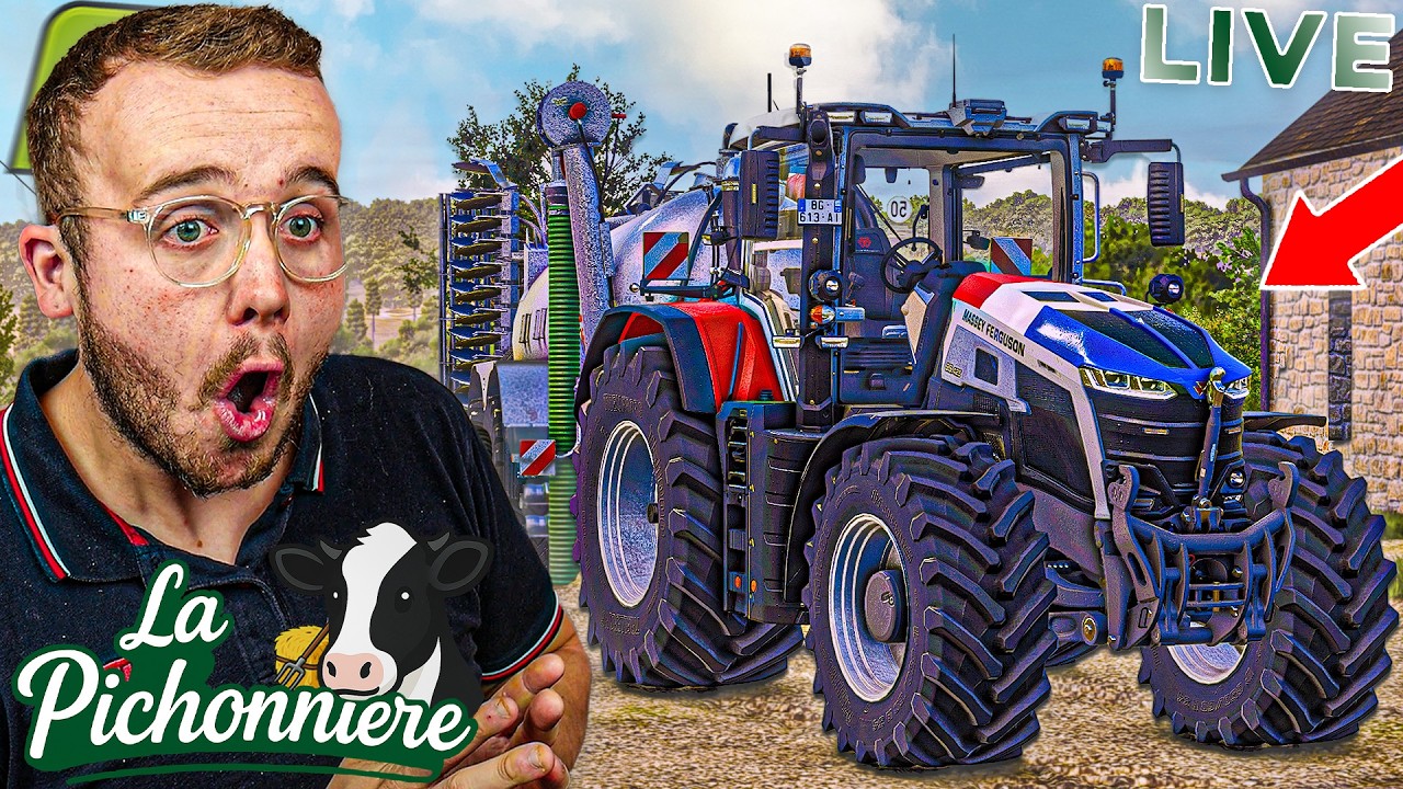 🔴 LE MASSEY 9S AU BOULOT ! | LA PICHONNIÈRE #18 | FS25