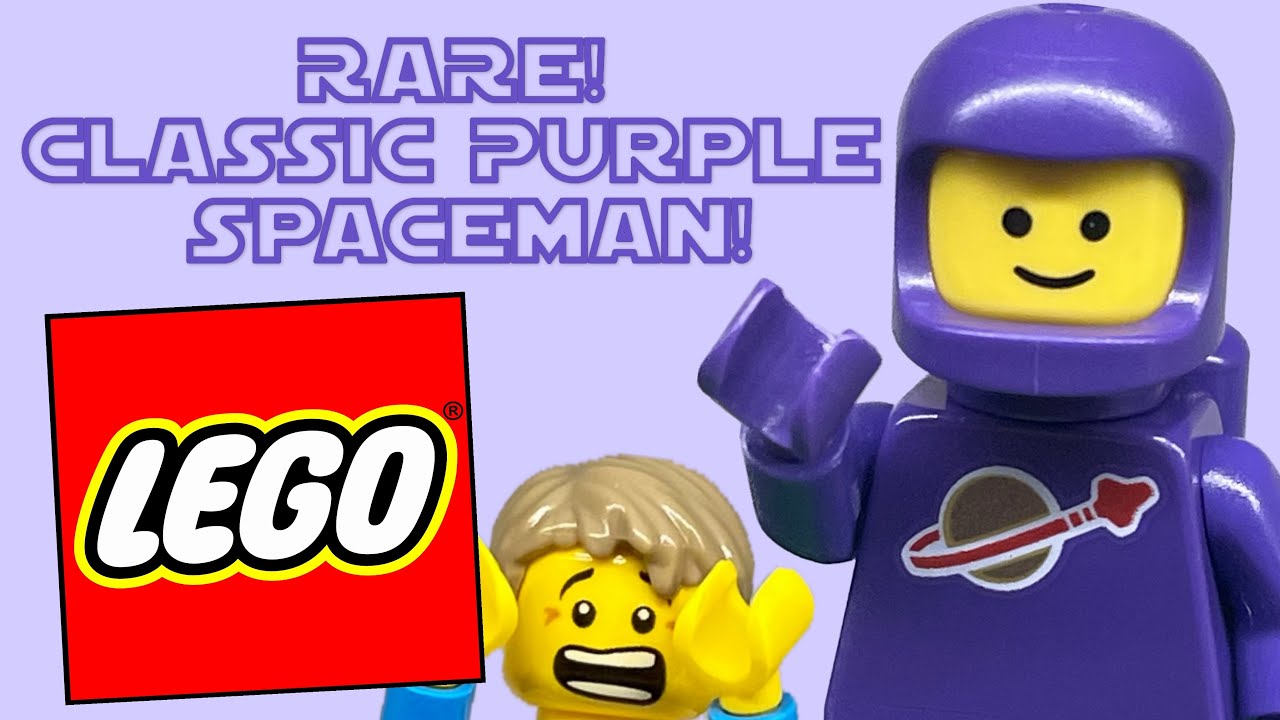 How to make the Purple Lego Classic Spaceman! (Rare)