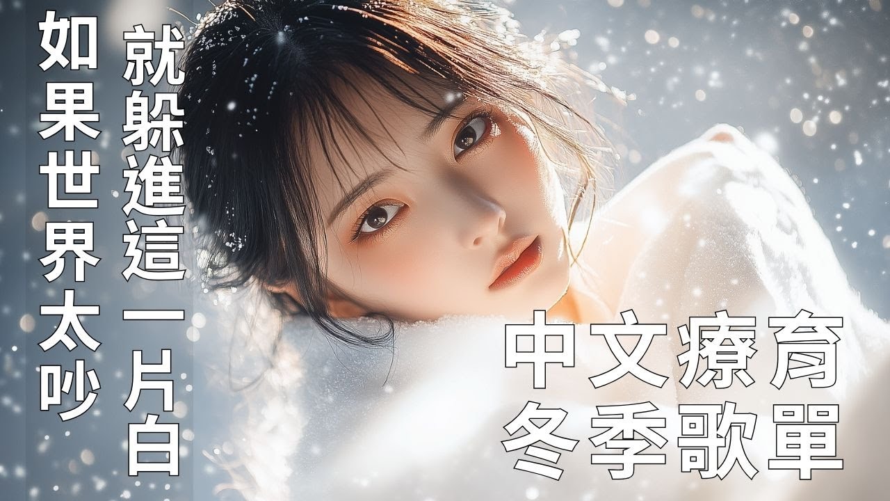 🎧一聽就安靜下來｜中文空靈氛圍歌單PlayList｜冬季放鬆音樂｜高級感｜療癒治癒歌曲 | Dream Pop × Soft R&B