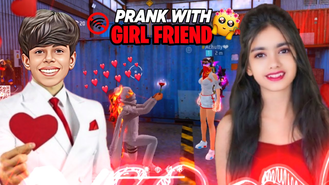 LONE WOLF PRANK🚫 WITH GIRL FRIEND😂🥰 -  FREE FIRE MALAYALAM